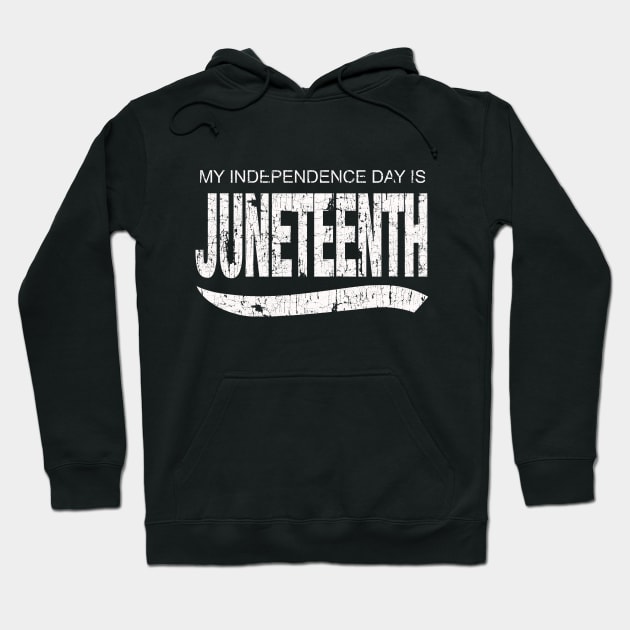 Juneteenth Hoodie by blackartmattersshop